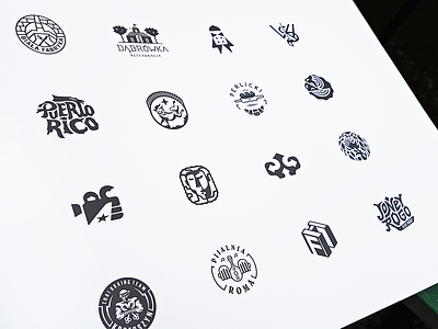 Logopack 2018 | Print belcdesign blcstudio brandidentity branding logodesign logopack logotype logoworks marks patrykbelc