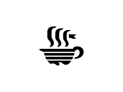 Cafe Flatera belcdesign blc cafe cafe branding cafe logo coffeehouse ship simpy design