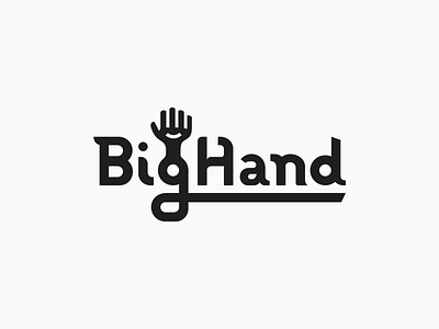 Big Hand belcdesign blc branding foundation logo logodesigner logoinspire logotype minimal minimalism typography