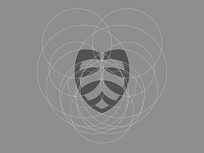 Logo | Grid belcdesign blc branding concept leaf logoconstruction logodesign logodesigner logogrid logomark palm shield