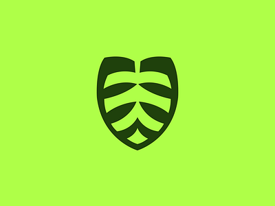 Shield | Mark belcdesign blc branding leaf logodesign logodesigner logomark minimal palm shield