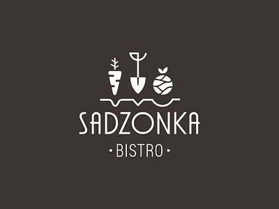 Sadzonka Bistro | BB belcdesign bistro blcstudio logodesign logotype restaurant restaurant branding vege vegetable