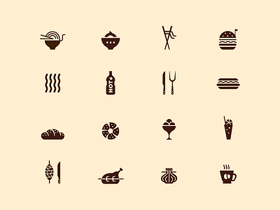 Restaurant Icons