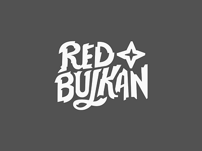 Redbulkan Typo belcdesign blcstudio branding logotype redbulkan restaurant steakhouse typo logo typography