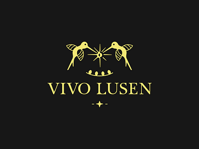 Vivo Lusen beauty belcdesign blc branding jawelery logodesign logodesigner logomarks minimalism simplydesign