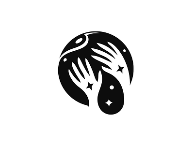 Magic Hands ✦✦ belcdesign blc hands logo logodesign logodesigner logomark magic negativespace