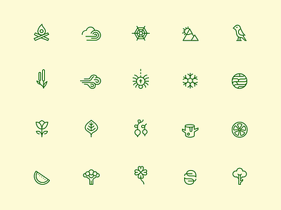 Nature Icons 🌿