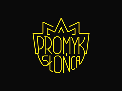 Promyk | Black belcdesign blc branding logo logodesign logotype print restaurant typography