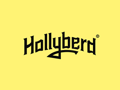 Hollyberd belcdesign blcstudio branding logo logodesign logomarks logotype type typography