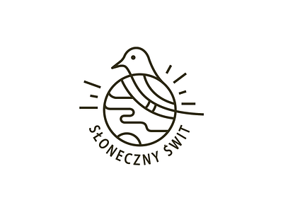 Słoneczny Świt belcdesign bird blcstudio branding logo logodesign logomark mark natural spa sunshine