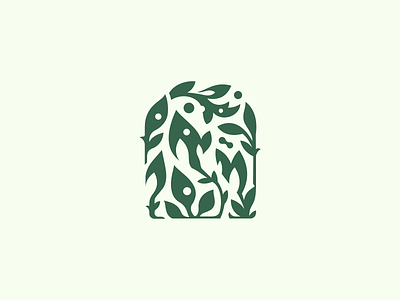 Natural Spa | Logomark 🌿 belcdesign blcstudio branding door leafs logo logodesign logomark logos natural spa