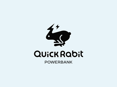 Quick Rabit belcdesign blcstudio branding logo logodesign logodesignersclub patrykbelc rabbit logo