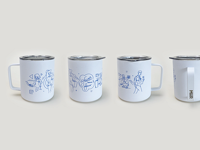 Ingram Micro (CLS) — Miir Mug Illustration brand branding design illustration miir mug swag