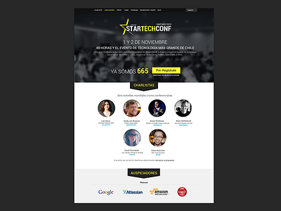 Startechconf 2013 Website