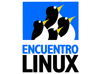 Encuentro Linux 2011 Logo branding design logo