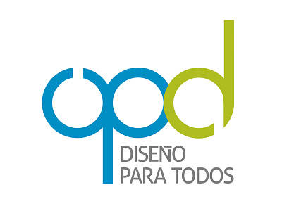 Open D / Diseño para todos branding community logo mark