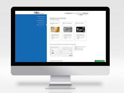 Open Bank Count Online ui webdesign website