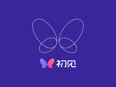 初见LOGO design icon illustration logo ui