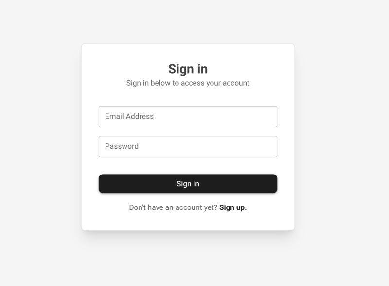 Sign In Page Using Vuejs and Quasar Framework by Pratik Patel on Dribbble