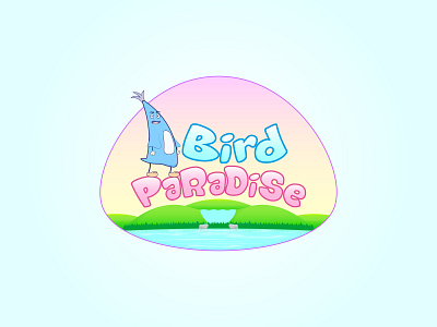 ''Bird Paradise'' Animation Logo animation bird paradise design digital art graphic design illustration logo vector