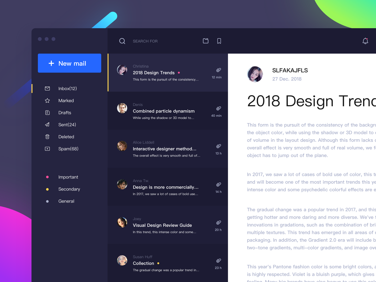 Pure Inspiration: A roundup of Inbox UI, Holidays and more