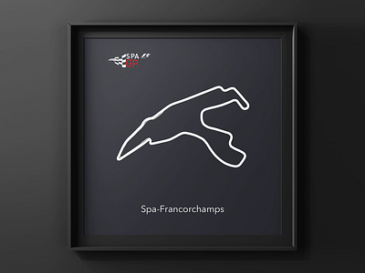 Spa Francorchamps Artwork