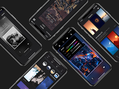 Clarity Wallpaper App 2.0 app appstore black clarity editor image ios iphone photograph wallpaper