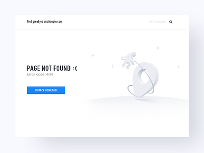 404page for zhilian web