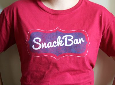 Snack Bar T-shirts!