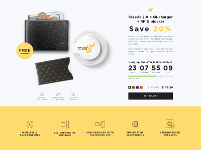 Flash Sale page discount flash sale smart ui design wallet woolet