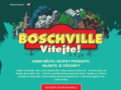 Boschville game illustrations building car color digital drawing facebook game home illustration isometric people town