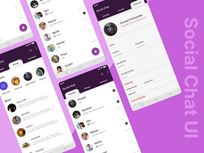 Social Chat Mobile App