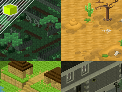 Handpainted Tilesets (Adventure | Isometric)