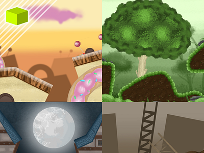 Handpainted Textures (2D Terrains | Platformer)