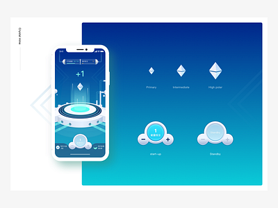 Crystal mine 2.5d ui 设计