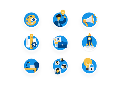 TOMASInno Center - Icons art branding business design icon icon set icons illustration incubator startup web webdesign website website design