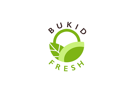 Bukid Fresh Logo branding design fresh harvest identity illustration logo logodesign logomark mark vector