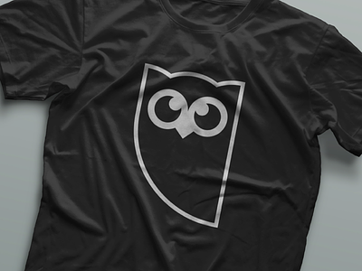 Hootsuite Branded T-shirt hootsuite icon owl social media