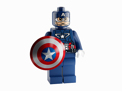 Lego model - Captain America
