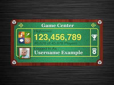 Game Center Integration app center game gamecenter gamedev ui