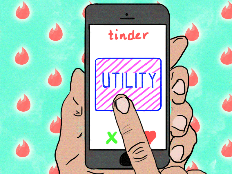Hooking up with product design delight gifs hands motion product design tinder usability utility