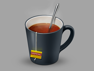 Tea cup red tea
