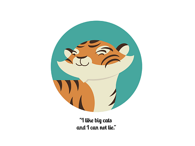 Pure CSS image - Tiger