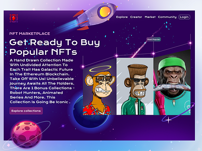 NFT Marketplace Website | Xspace