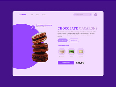 Macarons design figma macarons ui ux web