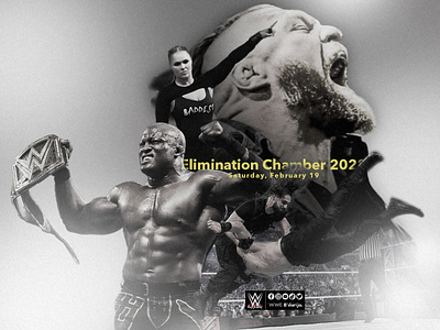 WWE Elimination Chamber 2022 Fan-made poster.