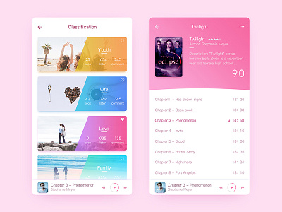 Books app Concept ui