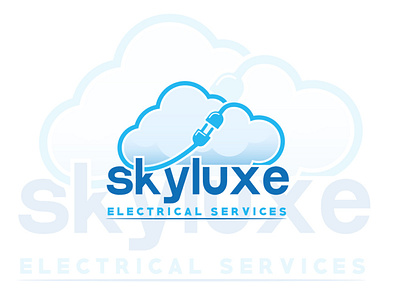 Sky electrical logo design