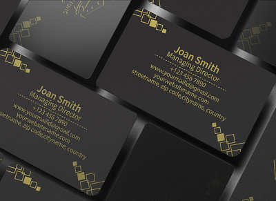#Professional Business Card business card graphic design illustration photoshop