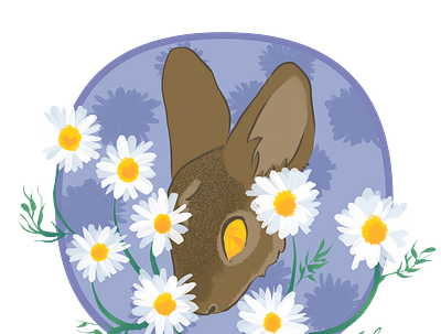 Evil Rabbit Sticker design graphic design illustration sticker